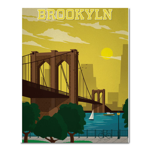 [나만의 미니 왕국]DIY 페인팅 뉴욕_브루클린 PD02 (40x50)