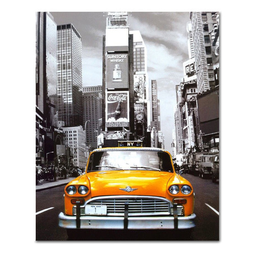 [나만의 미니 왕국]DIY 페인팅 뉴욕엘로우택시 PH90 (40x50)