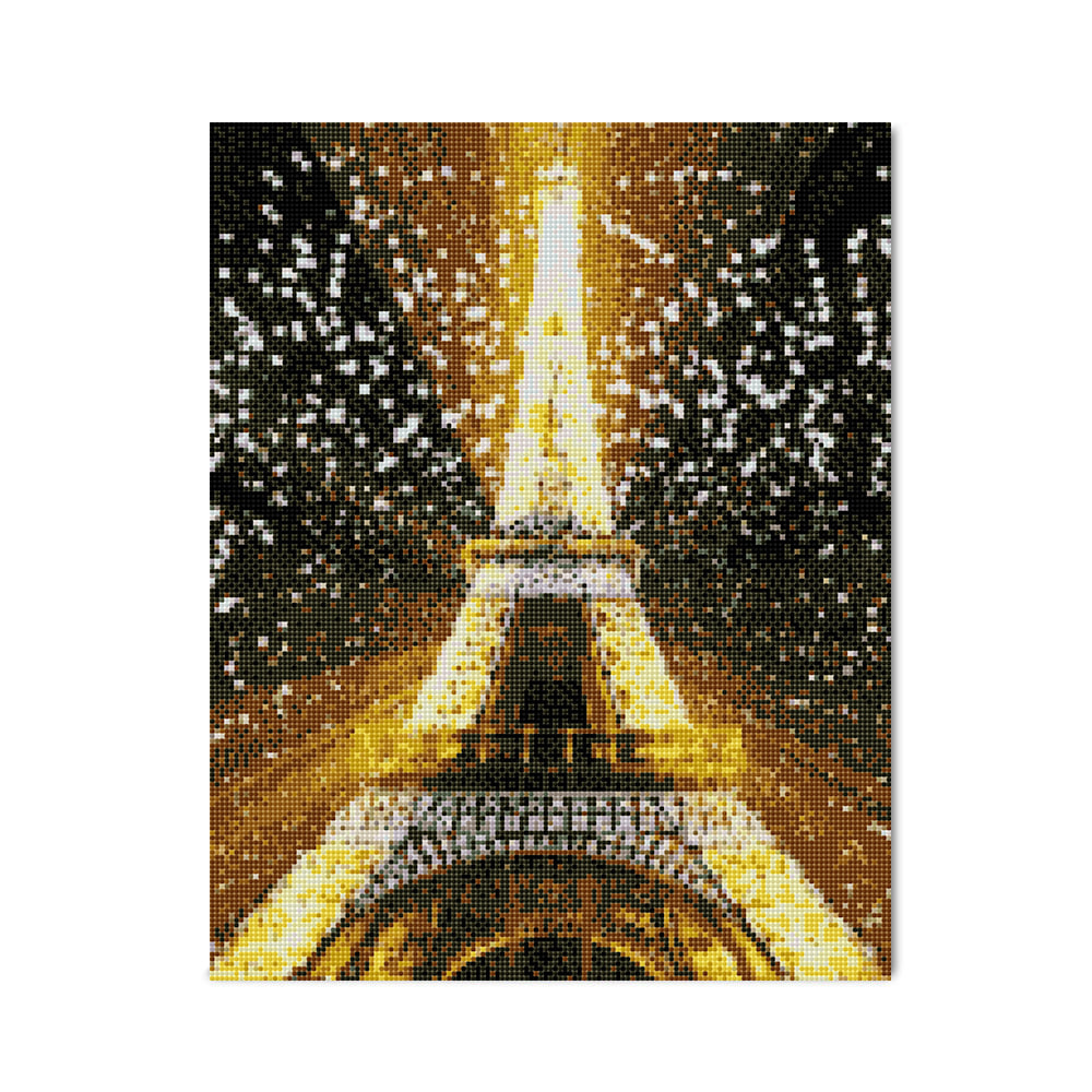DIY LED 보석십자수 - 빛의 에펠탑 LB71 (40x50)