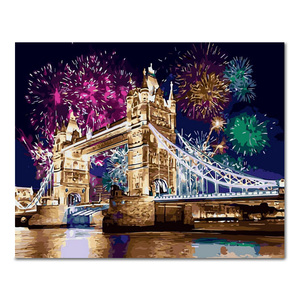 [나만의 미니 왕국]DIY 페인팅 런던의 불꽃축제 PH88 (50x40)
